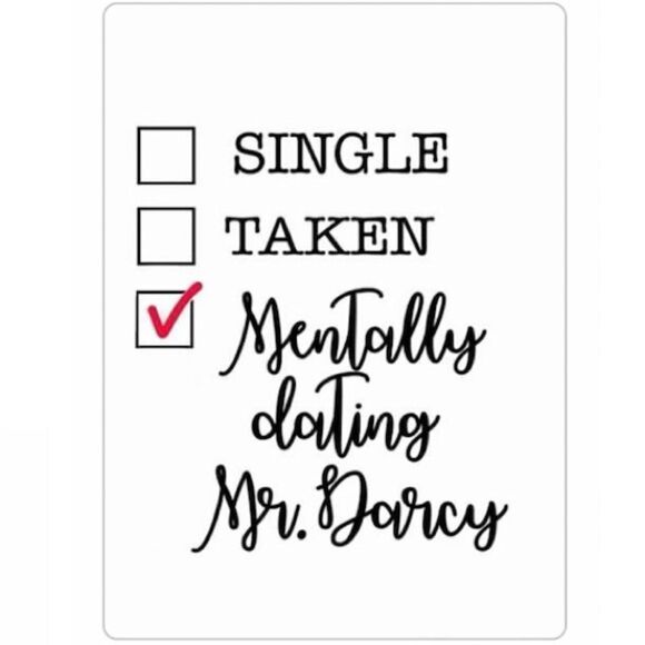 Pride & Prejudice Darcy Magnet - Picture 4 of 5